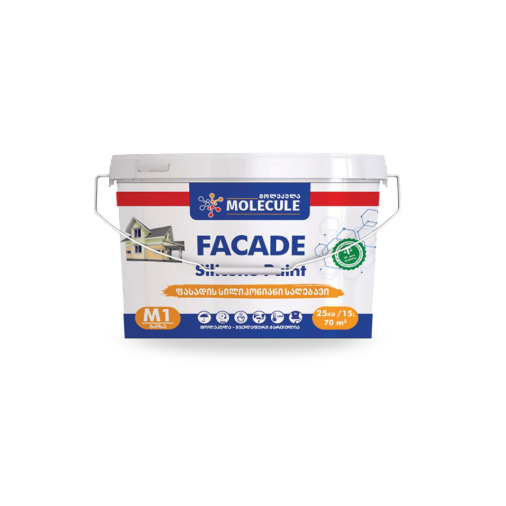 Molecule - ექტერიერის სილიკონიანი საღებავი